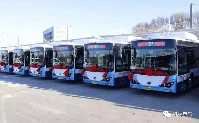 HG视讯电气太原市公交集团充电桩项目